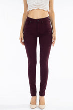 Load image into Gallery viewer, KanCan Dark Eggplant Skinny Jeans
