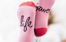 Load image into Gallery viewer, Life Saver Crew Socks