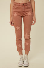 Load image into Gallery viewer, Stretch Denim Crops - Star Stopper