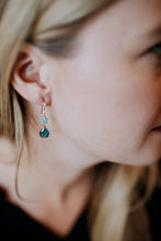 Load image into Gallery viewer, Blue Topaz Earrings